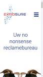 Mobile Screenshot of exposure-groep.nl